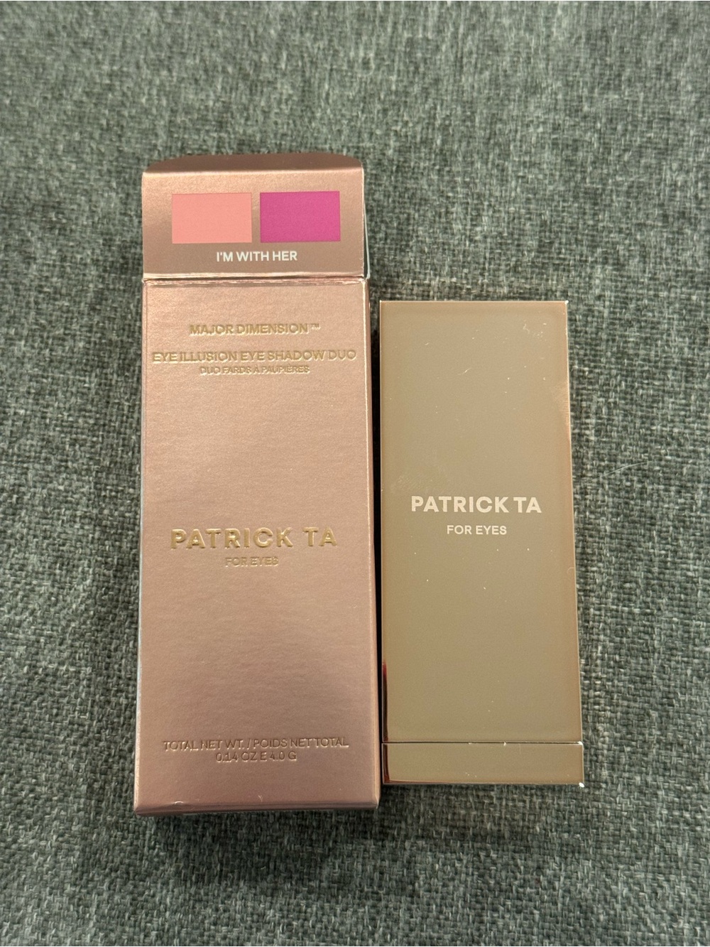 Patrick Ta Major Dimension Eye-Illusion Eyeshadow Duo — I’m With Her